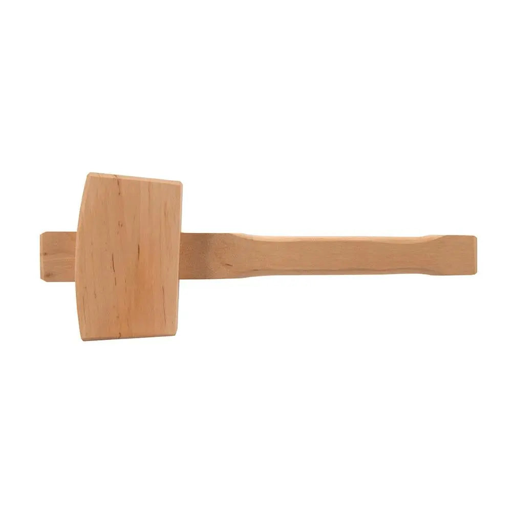 Silverline Wooden Mallet 115mm Face 273206  White Rose Tools