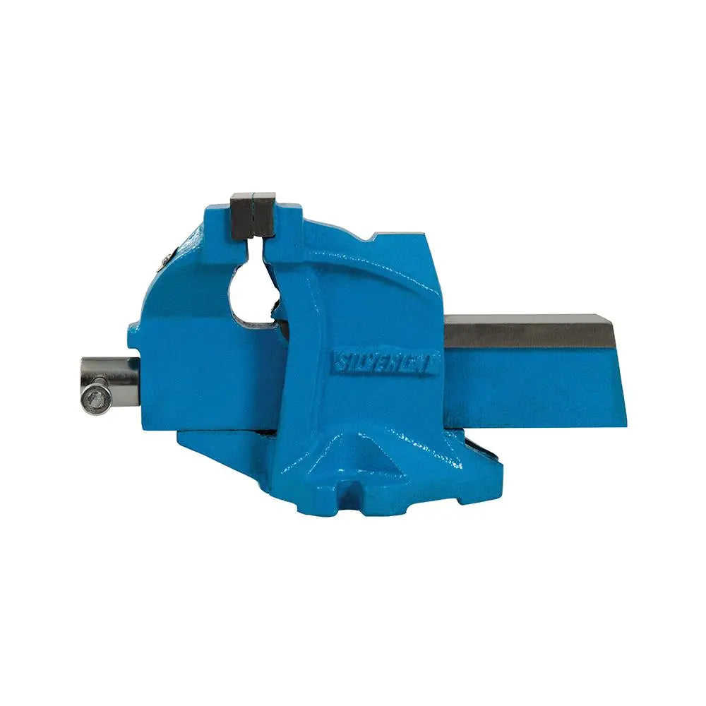 Silverline Workshop Vice 100mm (4") Jaw Capacity / 8kg 792427  White Rose Tools