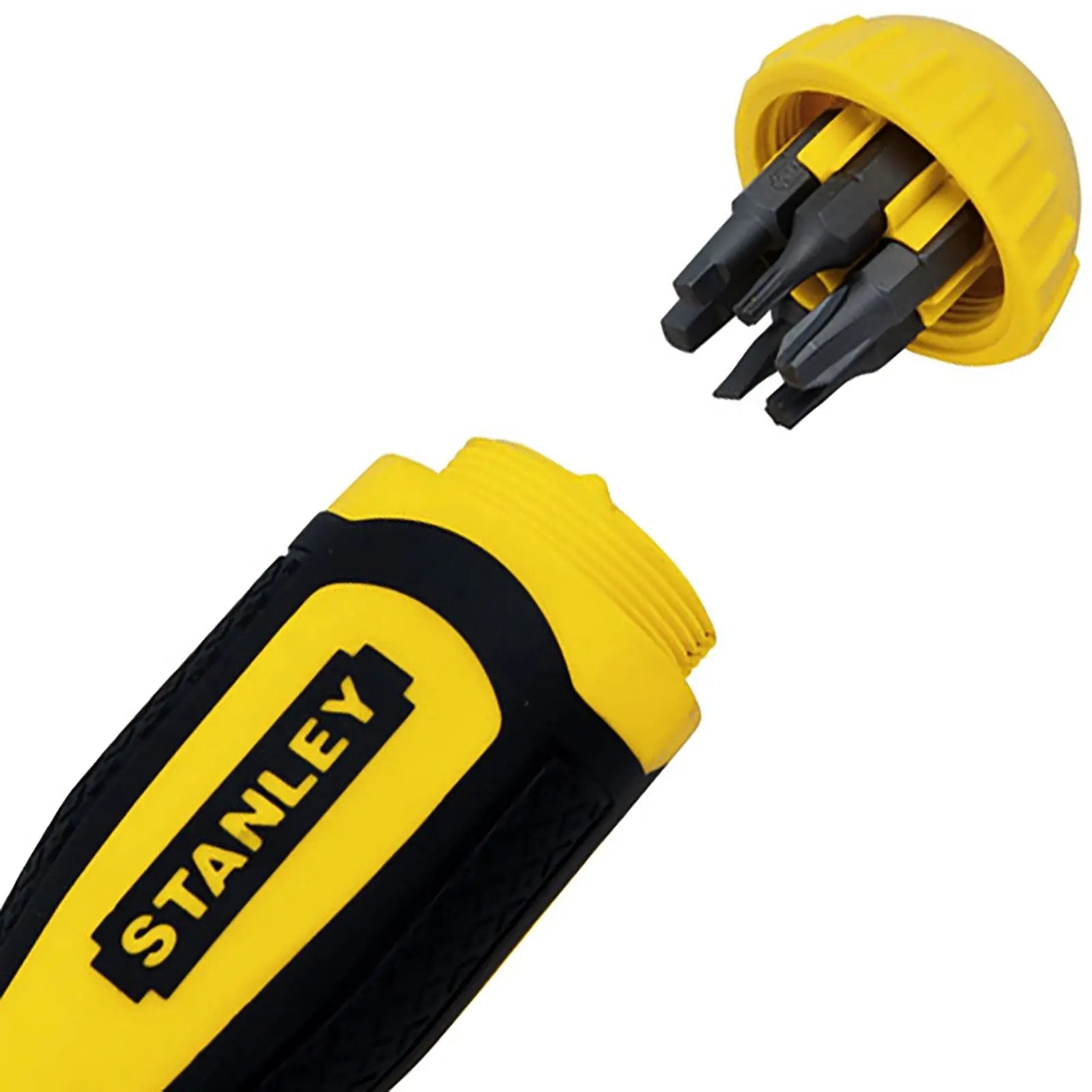 Stanley 11 Piece Multibit Ratchet Screwdriver with Bits 