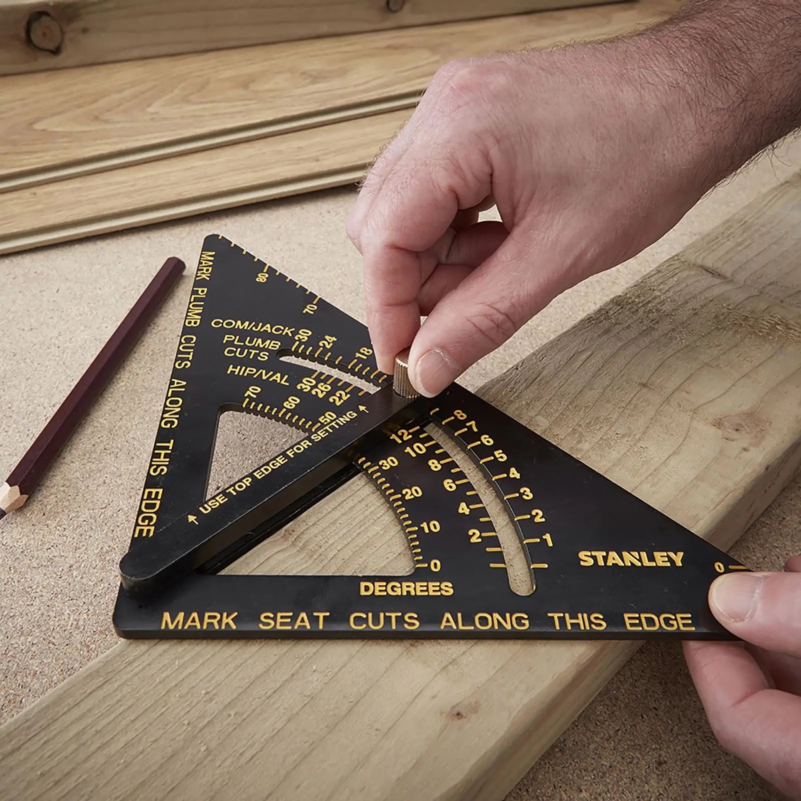 Stanley 170mm Adjustable Quick Square 