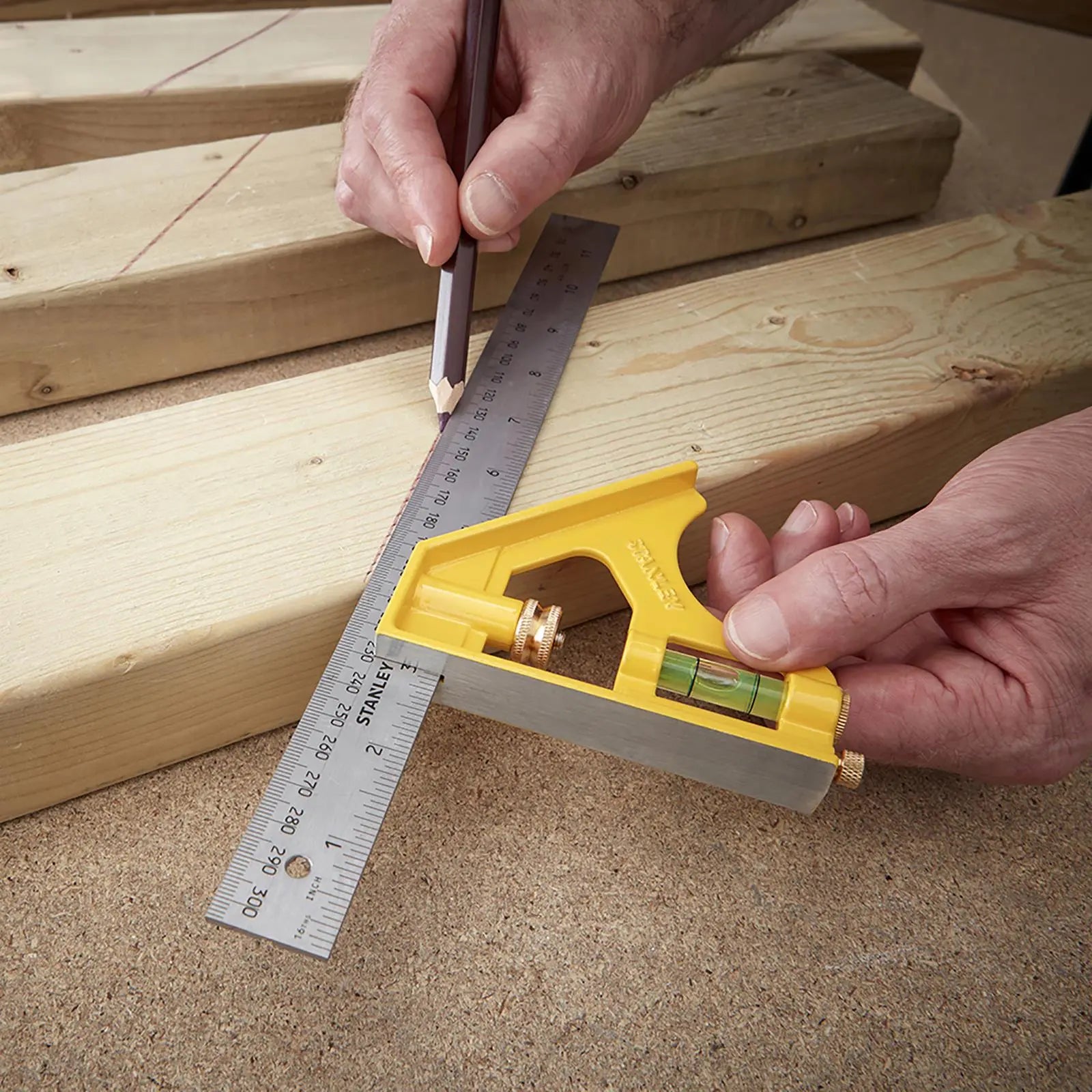 Stanley 300mm Die Cast Combination Square 