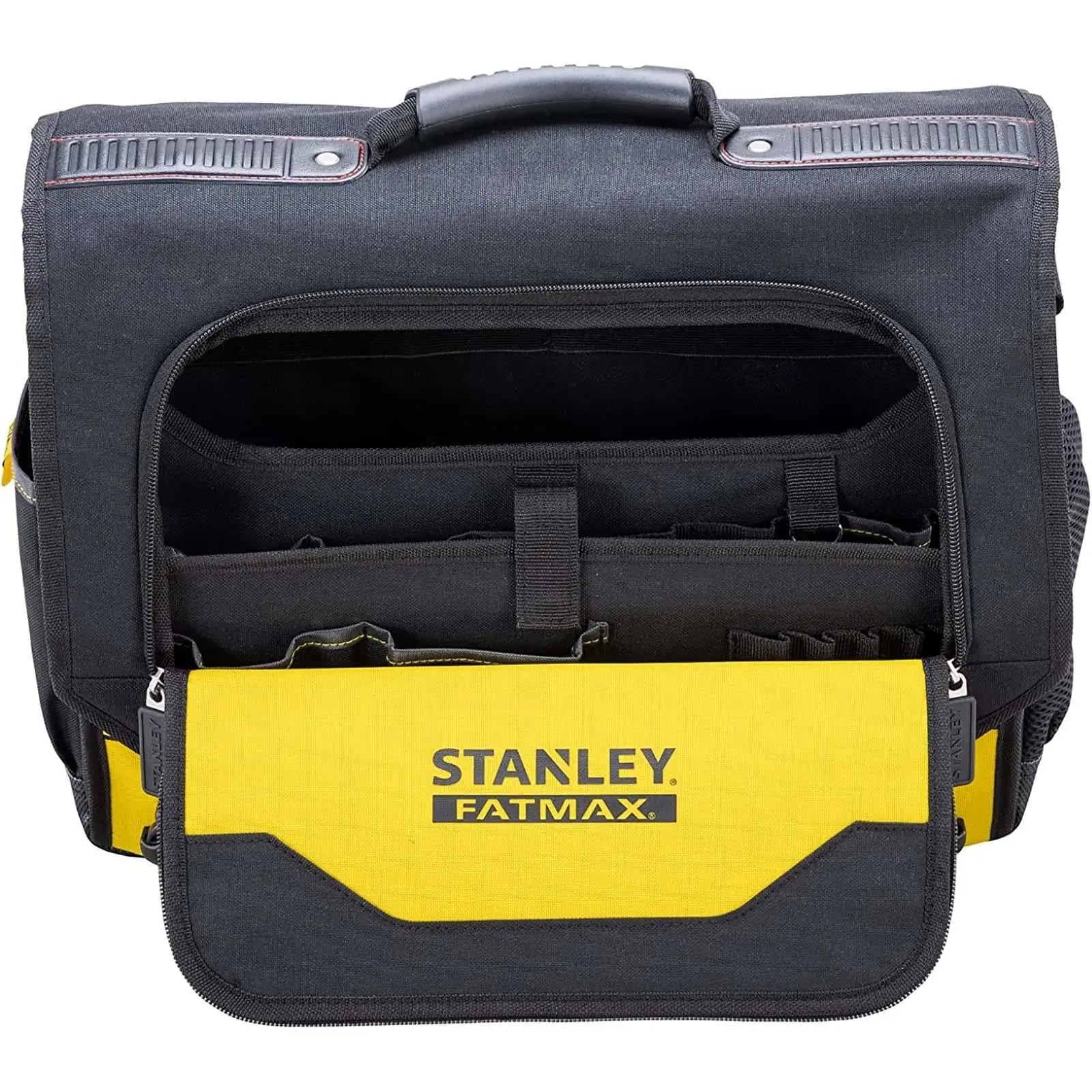 Stanley FatMax Laptop Bag Case Storage Travel Site Water Resistant Bottom Carry Handle Shoulder Strap 
