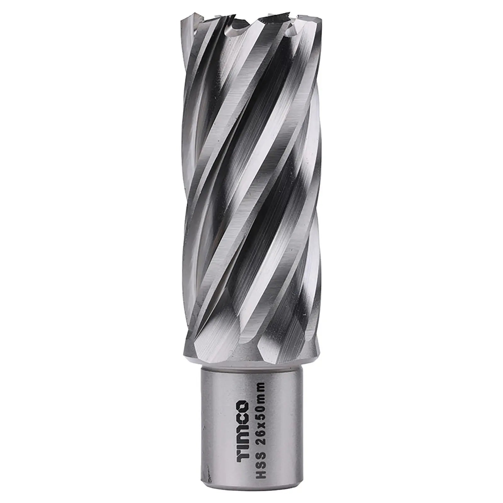 TIMCO Broaching Cutters M2 HSS Steel Mag Drill Bit and Replacement Pilot Pins - Choose Size  White Rose Tools