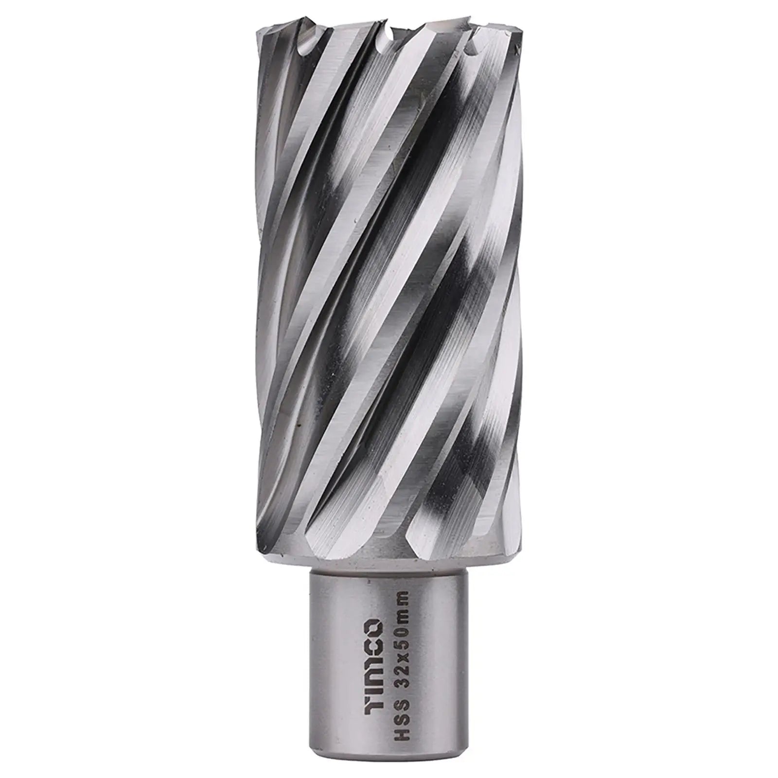TIMCO Broaching Cutters M2 HSS Steel Mag Drill Bit and Replacement Pilot Pins - Choose Size  White Rose Tools