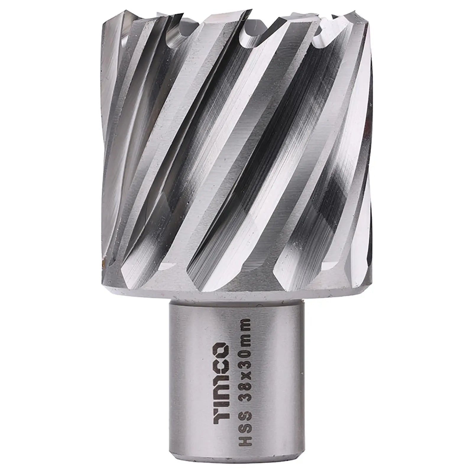 TIMCO Broaching Cutters M2 HSS Steel Mag Drill Bit and Replacement Pilot Pins - Choose Size  White Rose Tools