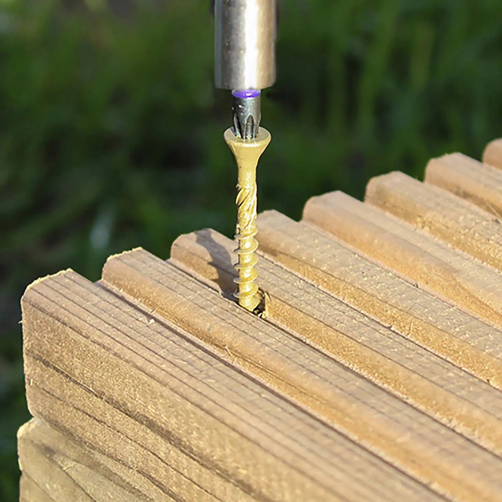 TIMCO C2 Deck Fix Premium Decking Screws Torx Exterior Green Timber Construction  White Rose Tools