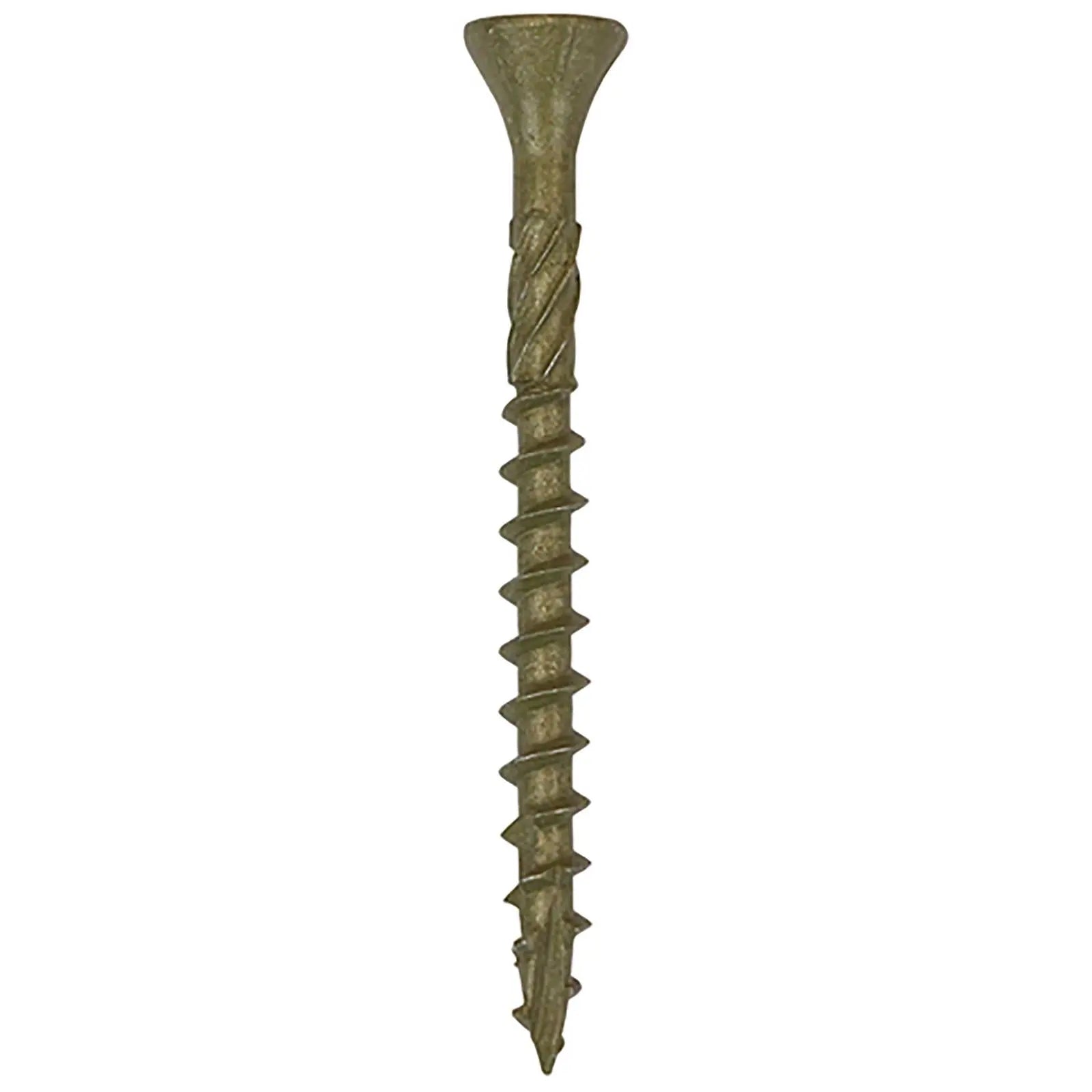 TIMCO C2 Deck Fix Premium Decking Screws Torx Exterior Green Timber Construction  White Rose Tools