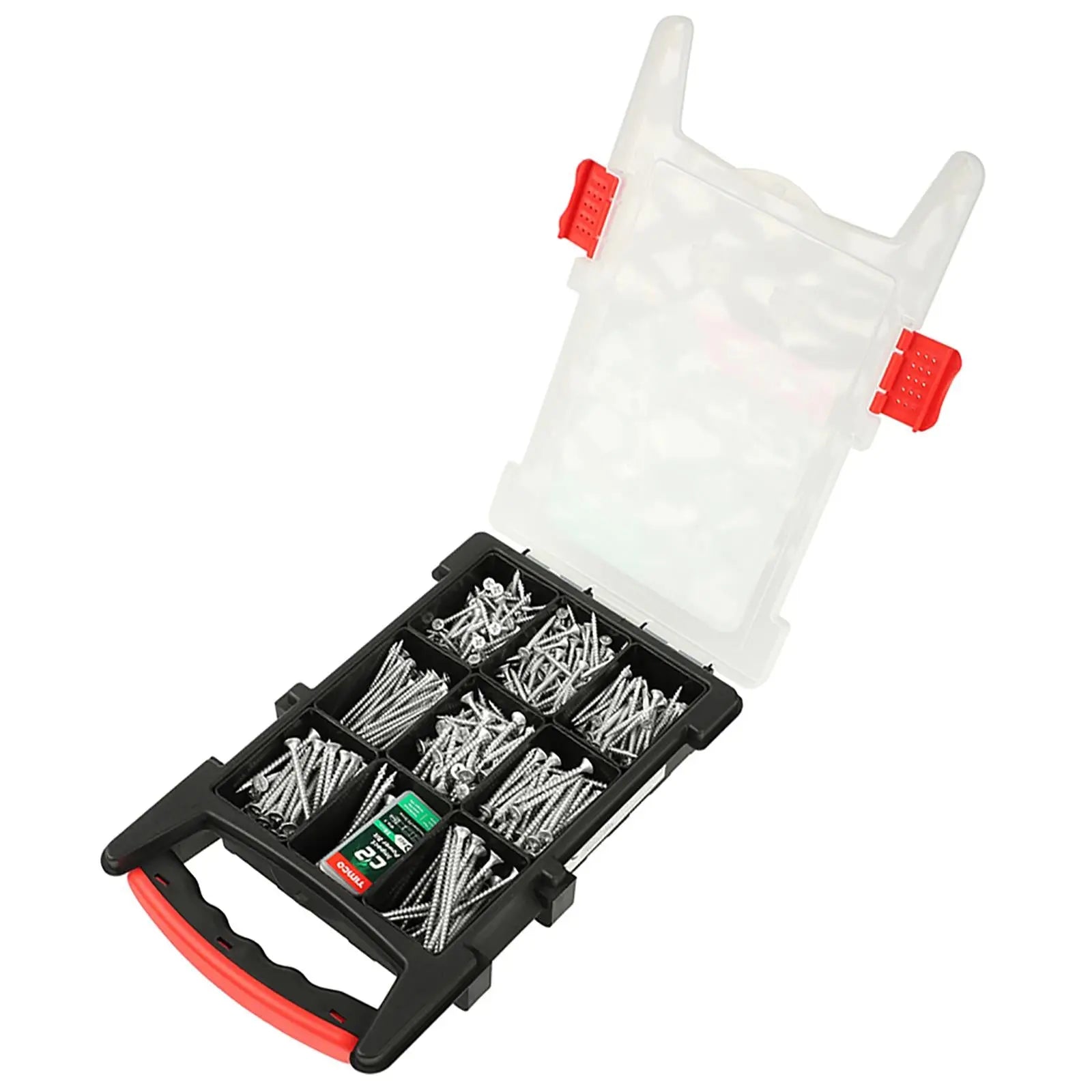 TIMCO C2 Exterior Strong Fix Premium External Screw Pozi Mixed Grab Pack 600 Screws  White Rose Tools