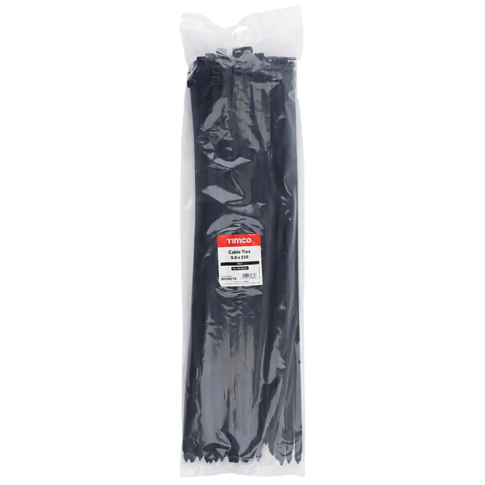 TIMCO Cable Ties Tie Wraps Black BS EN 62275 - Choose Size  White Rose Tools
