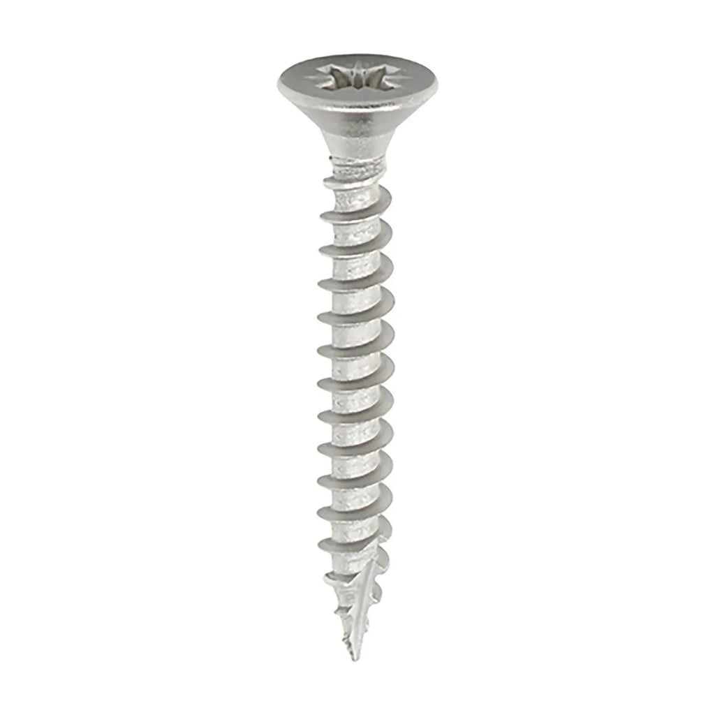 TIMCO Classic Multi Purpose Screws A2 Stainless Steel Double Countersunk Boxed - Choose Size  White Rose Tools