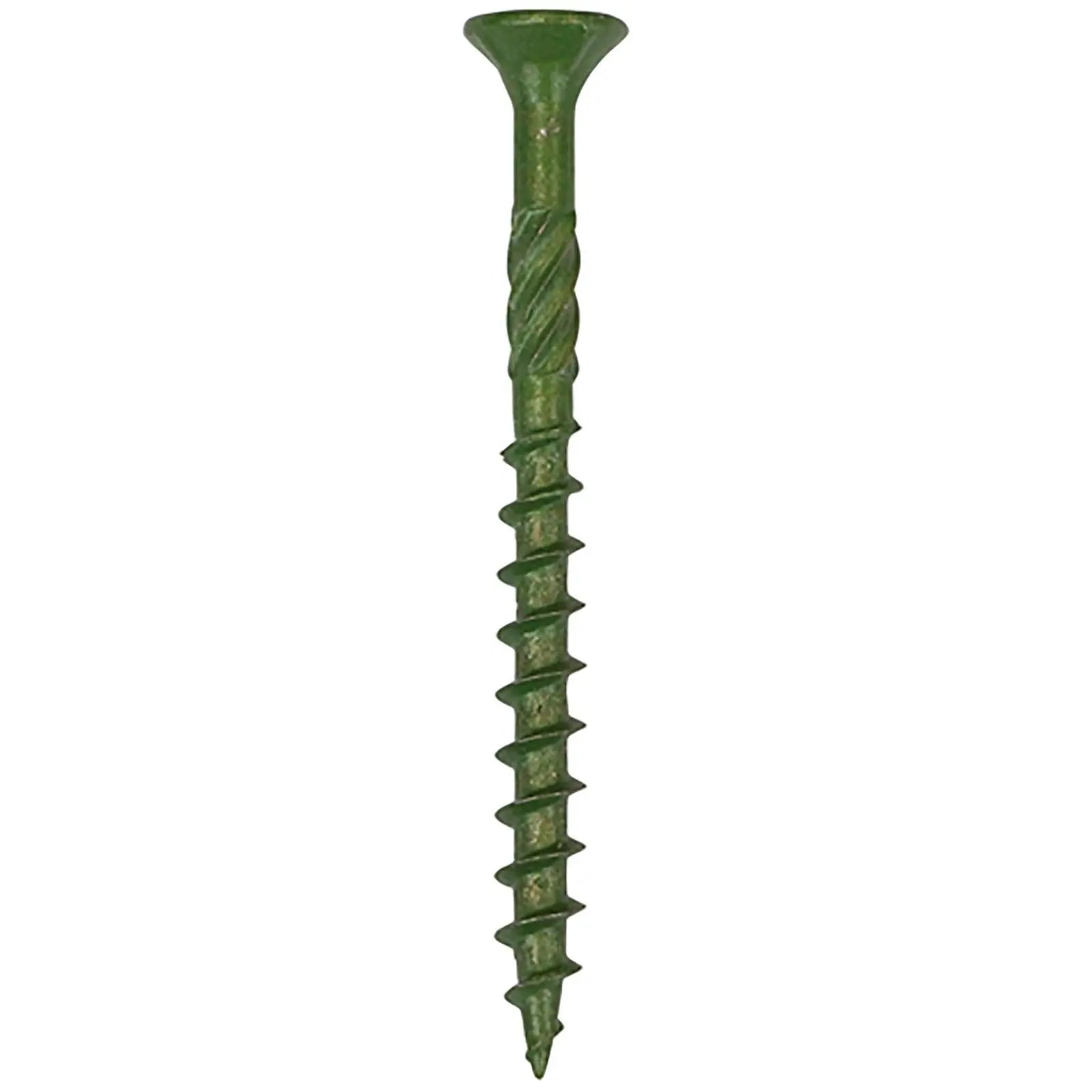 TIMCO Decking Screw Countersunk Exterior Green Organic 4.5 x 60mm Pozi 1500 Tub 