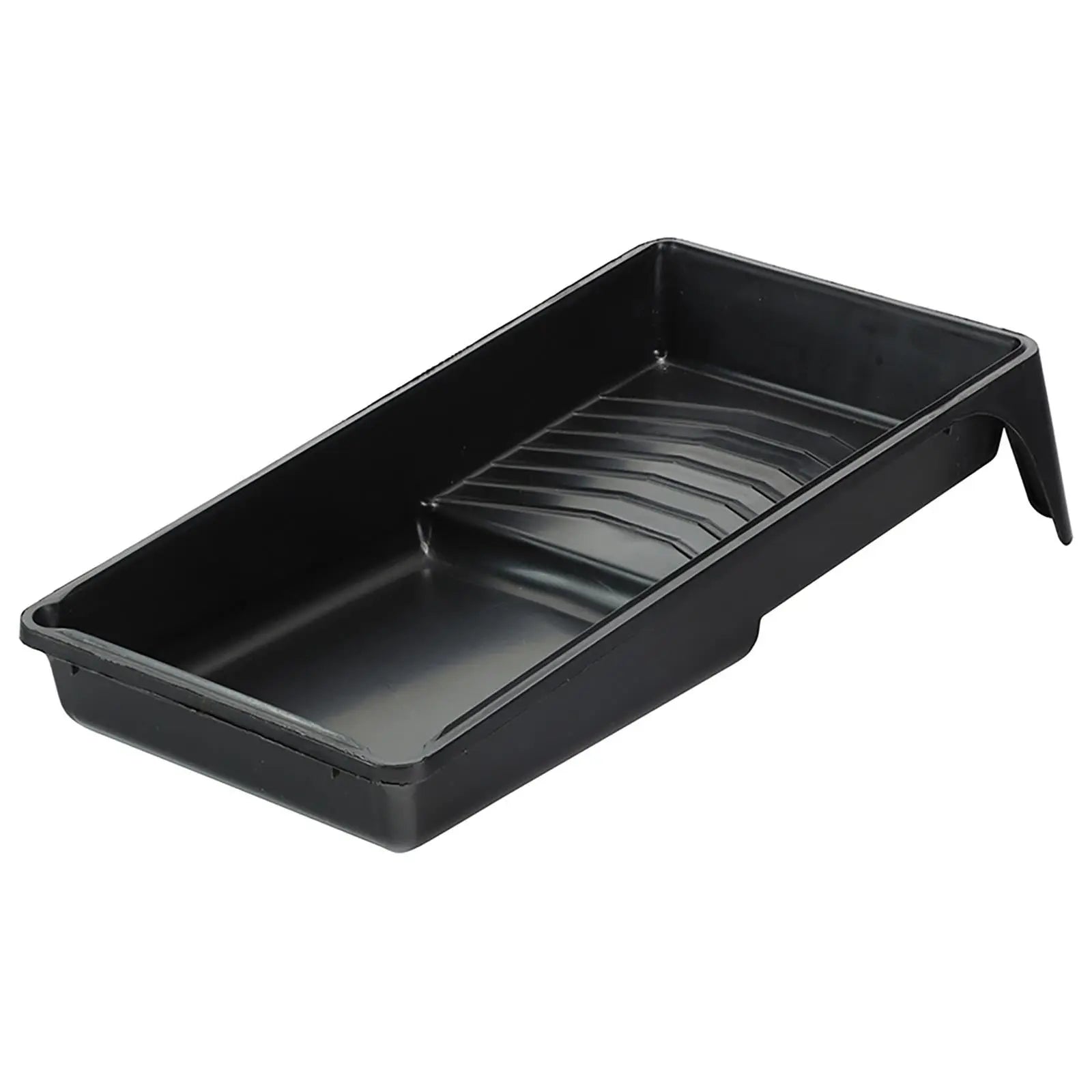 TIMCO Mini Plastic Paint Roller Tray Suitable for 100mm 4" Rollers  White Rose Tools