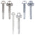 TIMCO Self Drilling Construction Screw for Heavy Section Steel with or without EPDM Washer Bi-Metal Exterior Zinc -Choose Size  White Rose Tools
