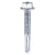 TIMCO Self Drilling Construction Screw for Heavy Section Steel with or without EPDM Washer Bi-Metal Exterior Zinc -Choose Size  White Rose Tools