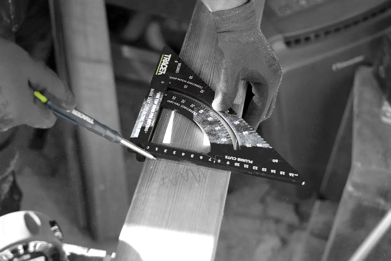 TRACER Adjustable Pro Rafter Square 7 