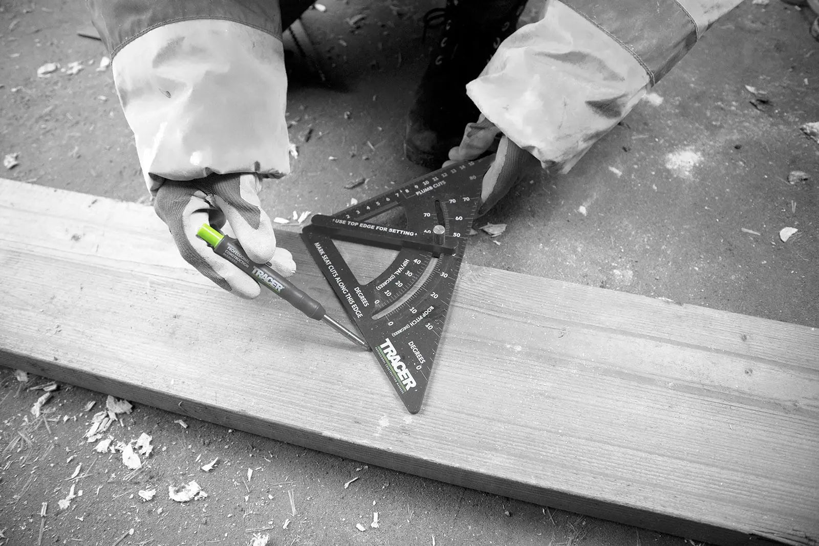 TRACER Adjustable Pro Rafter Square 7 