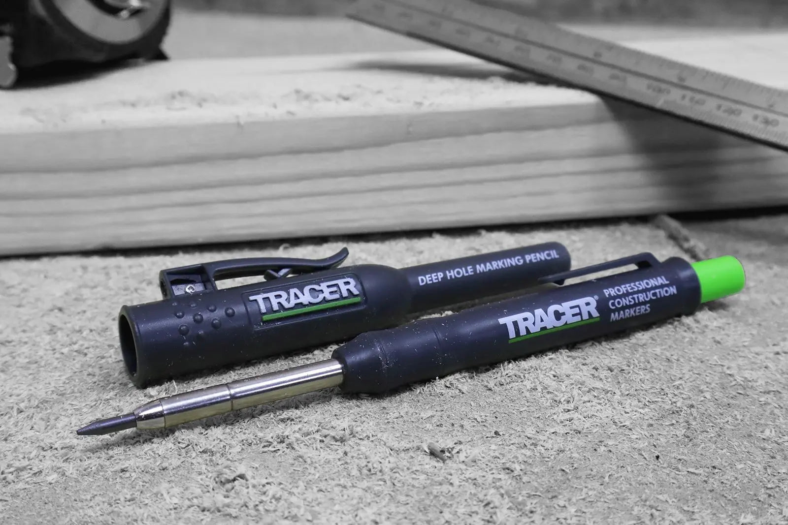 TRACER Complete Marking Kit Deep Hole Marker Pen Pencil and ALH1 Lead Set with Holsters 