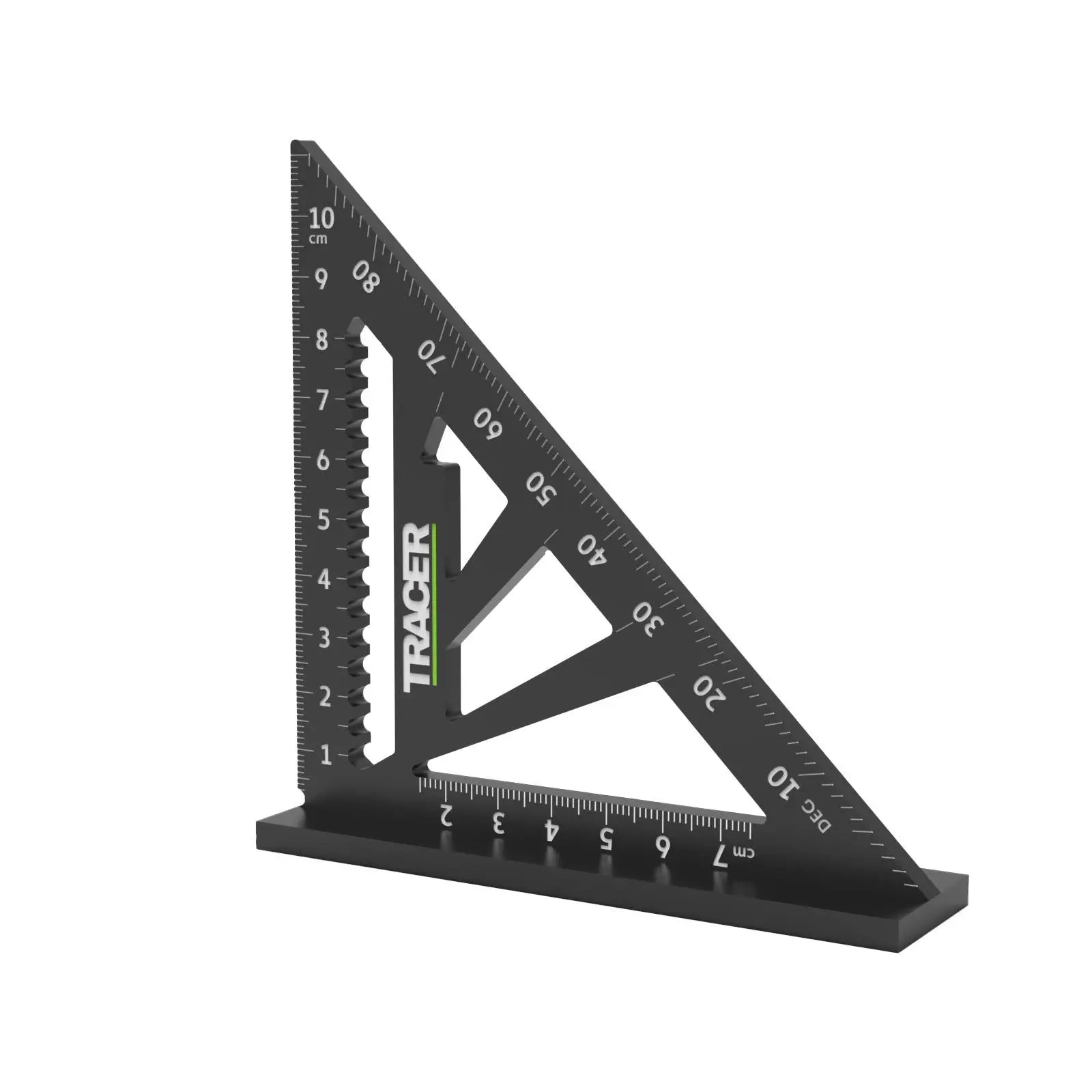 TRACER Metric Speed Square 110mm  White Rose Tools