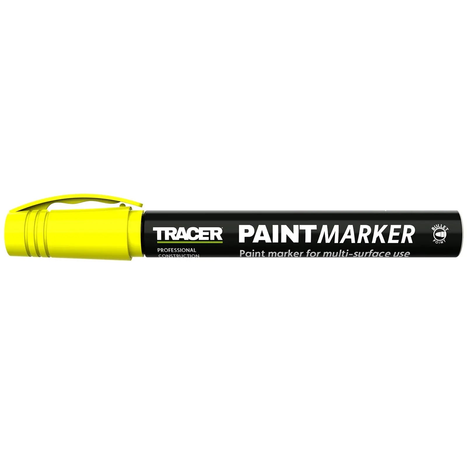 TRACER Paint Marker Yellow 1-3mm Bullet Point 