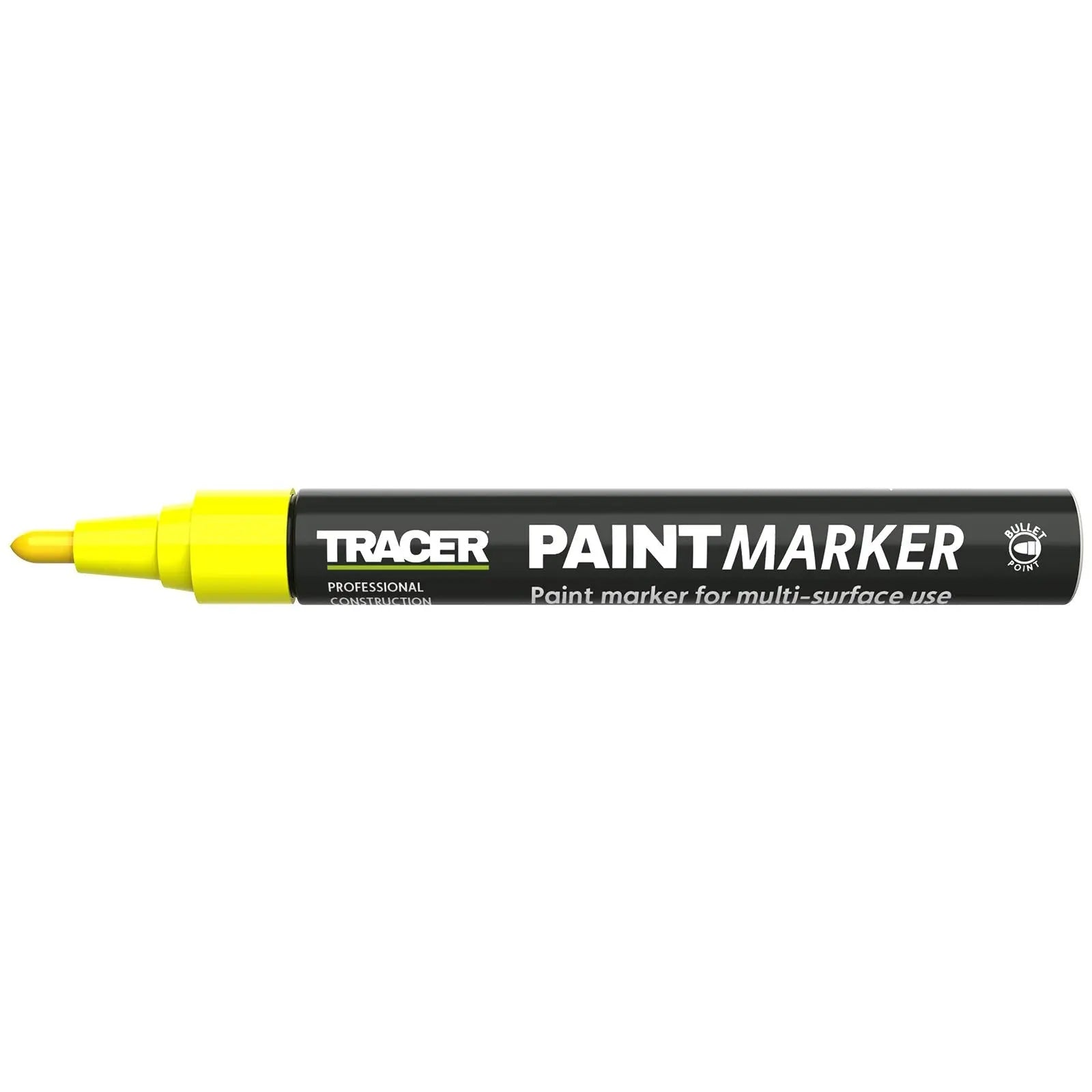 TRACER Paint Marker Yellow 1-3mm Bullet Point 