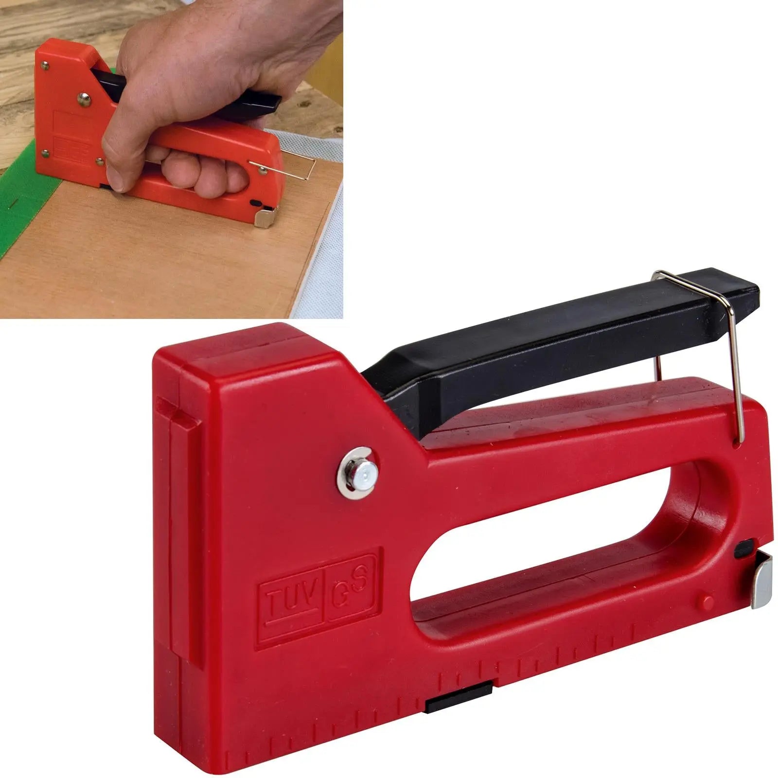 Task Staple Gun and 100 Staples 