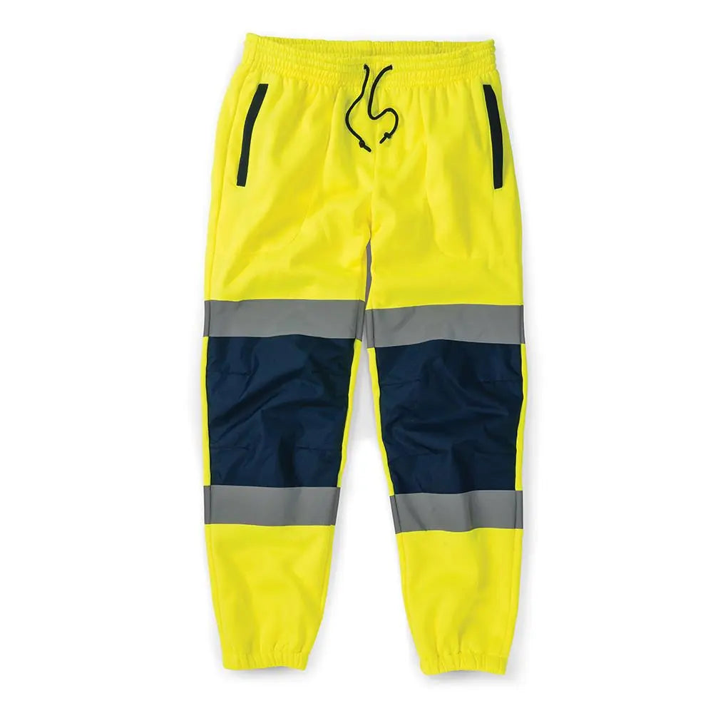 Tough Grit Hi-Vis 2-Tone Jogger Yellow/Navy XXL 929009  White Rose Tools