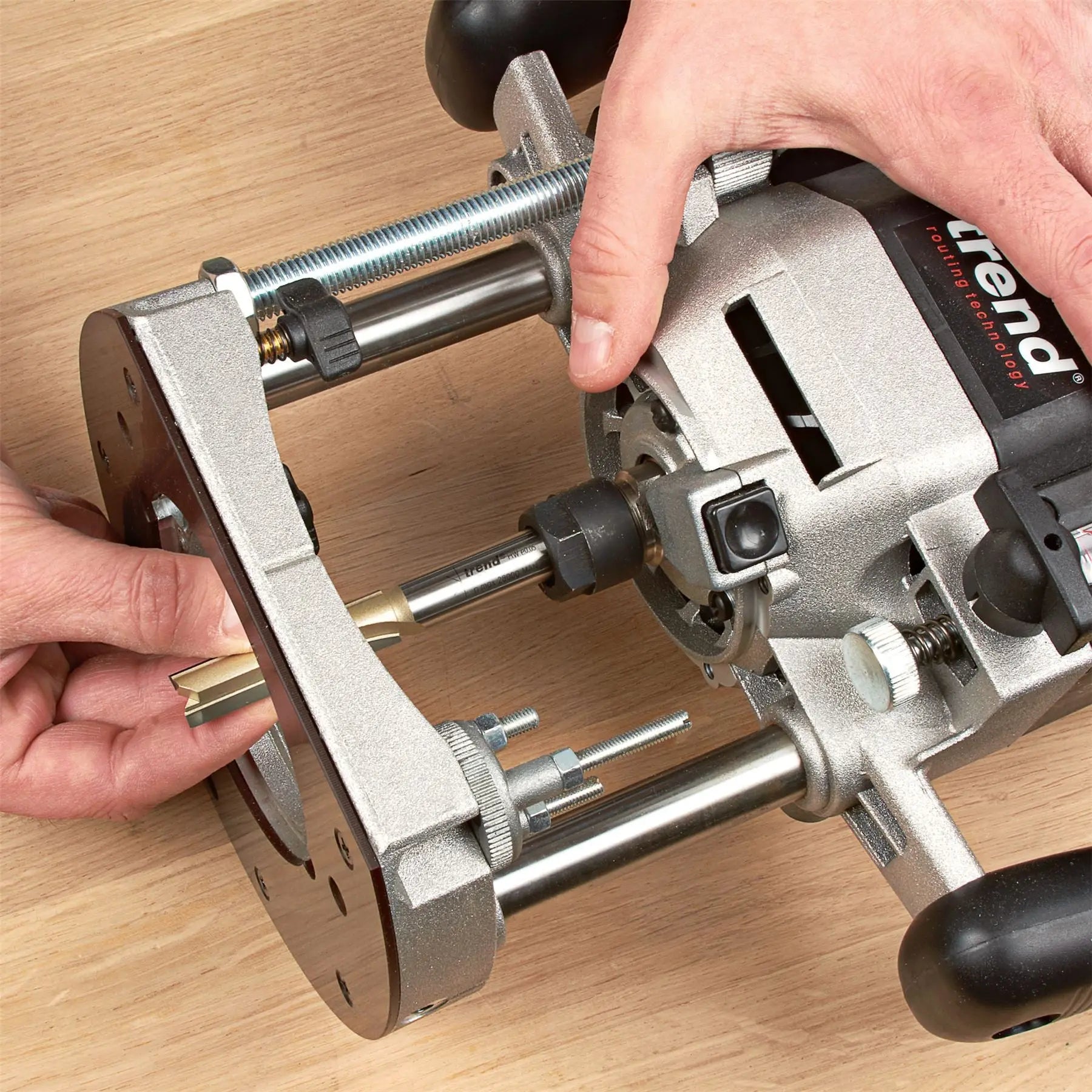 Trend 1/2" Tct Two Flute Straight Worktop Router Cutter 12.7mm X 50mm BR01X1/2TC 