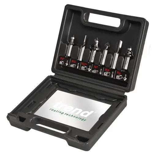 Trend 6Pc Starter Cutter Set 1/2  SET/SS11X1/2TC  White Rose Tools