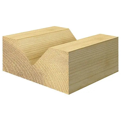 Trend Chamfer V Groove Cutter Angle=45 Degrees C045BX1/2TC  White Rose Tools