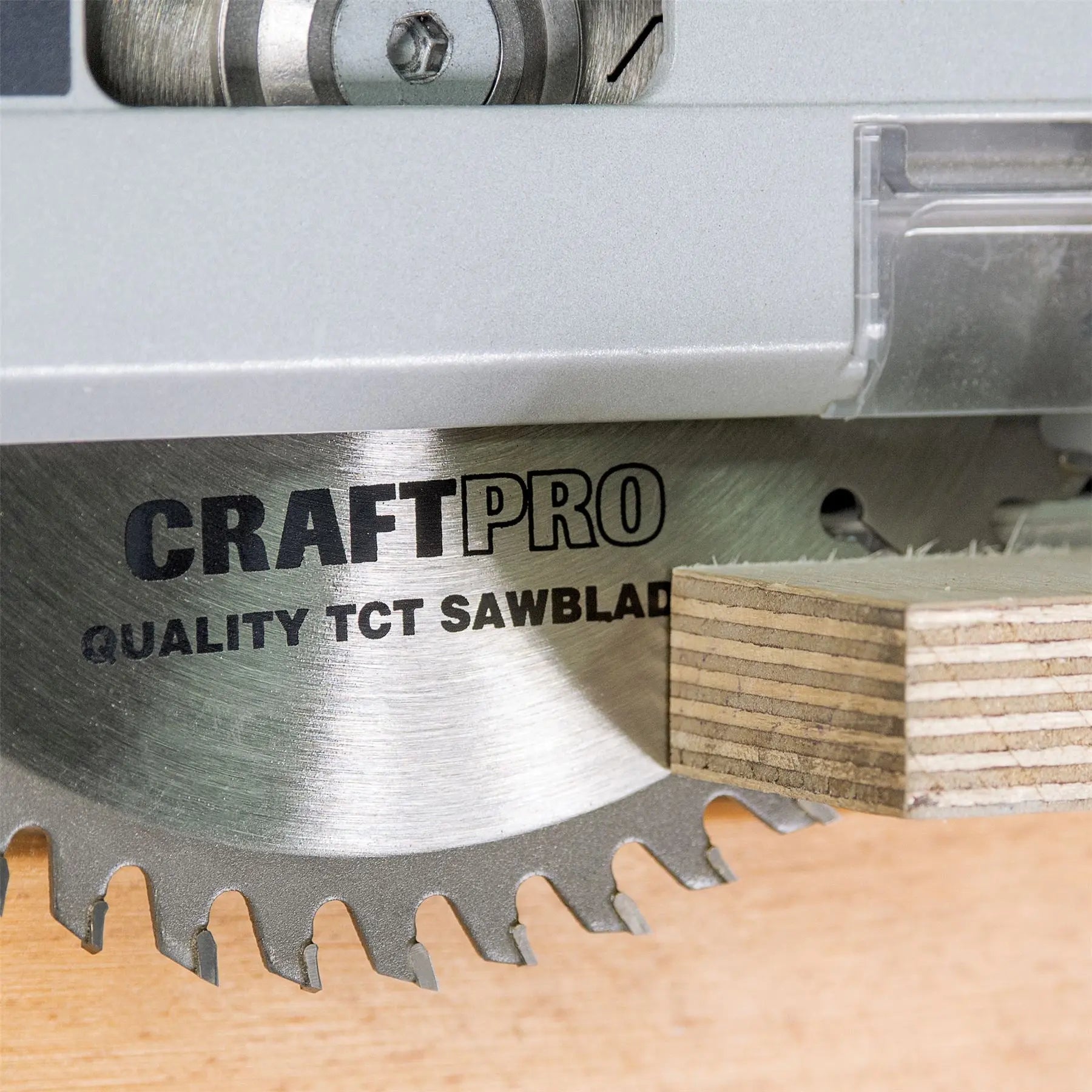 Trend Craft Pro 165mm Diameter 20mm Bore 48 Tooth Fine Finish Cut Saw Blade For Plunge Saws CSB/16548B 