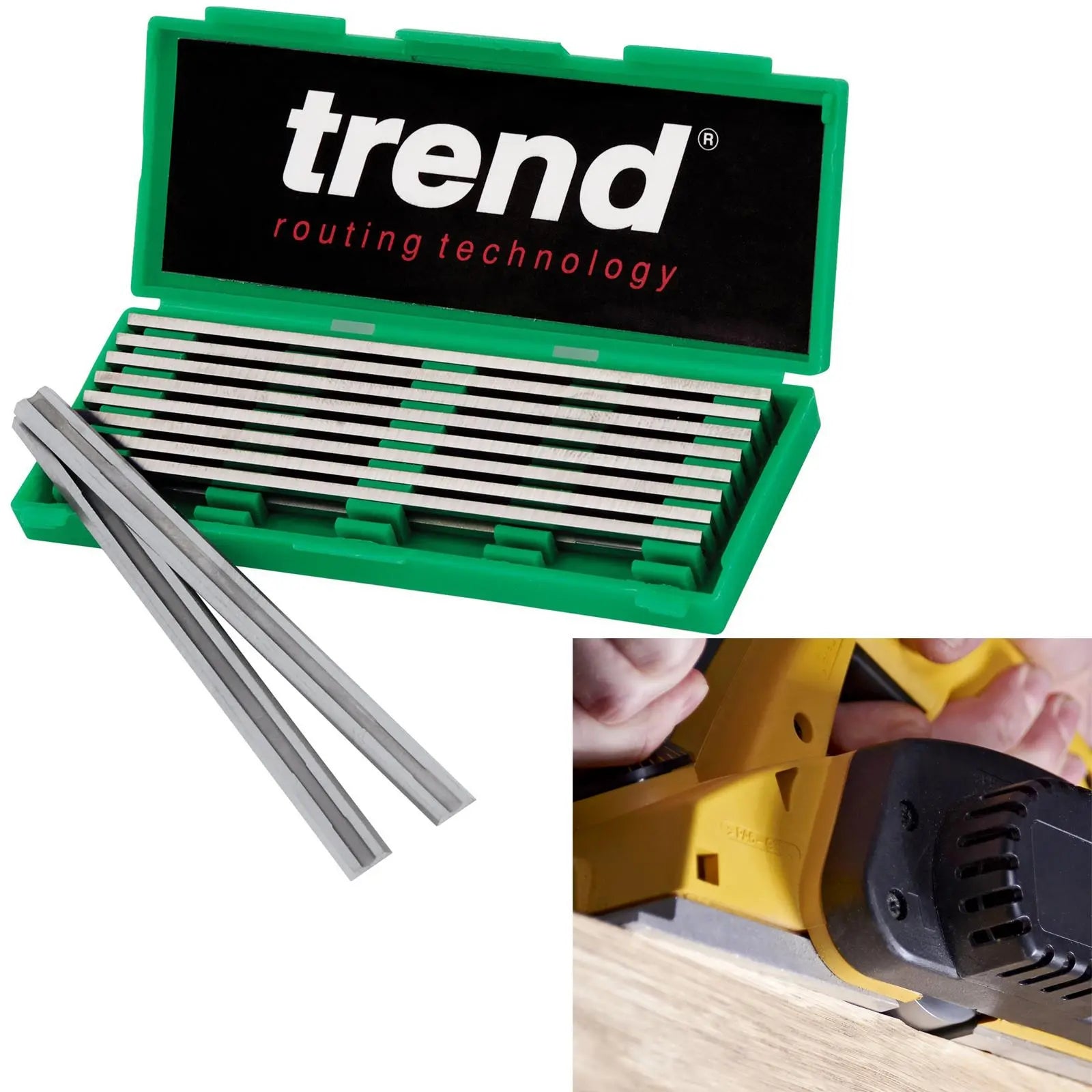 Trend Craft Pro Planer Blade Pack 82mm X 5.5mm Cr/Pb29 X 5 Pairs Tc CR/PB29/5PR 