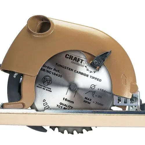 Trend Craftpro 160mm Diameter 20mm Bore 48 Tooth Fine Finish Cut Saw Blade For Plunge Saws CSB/PT16048 