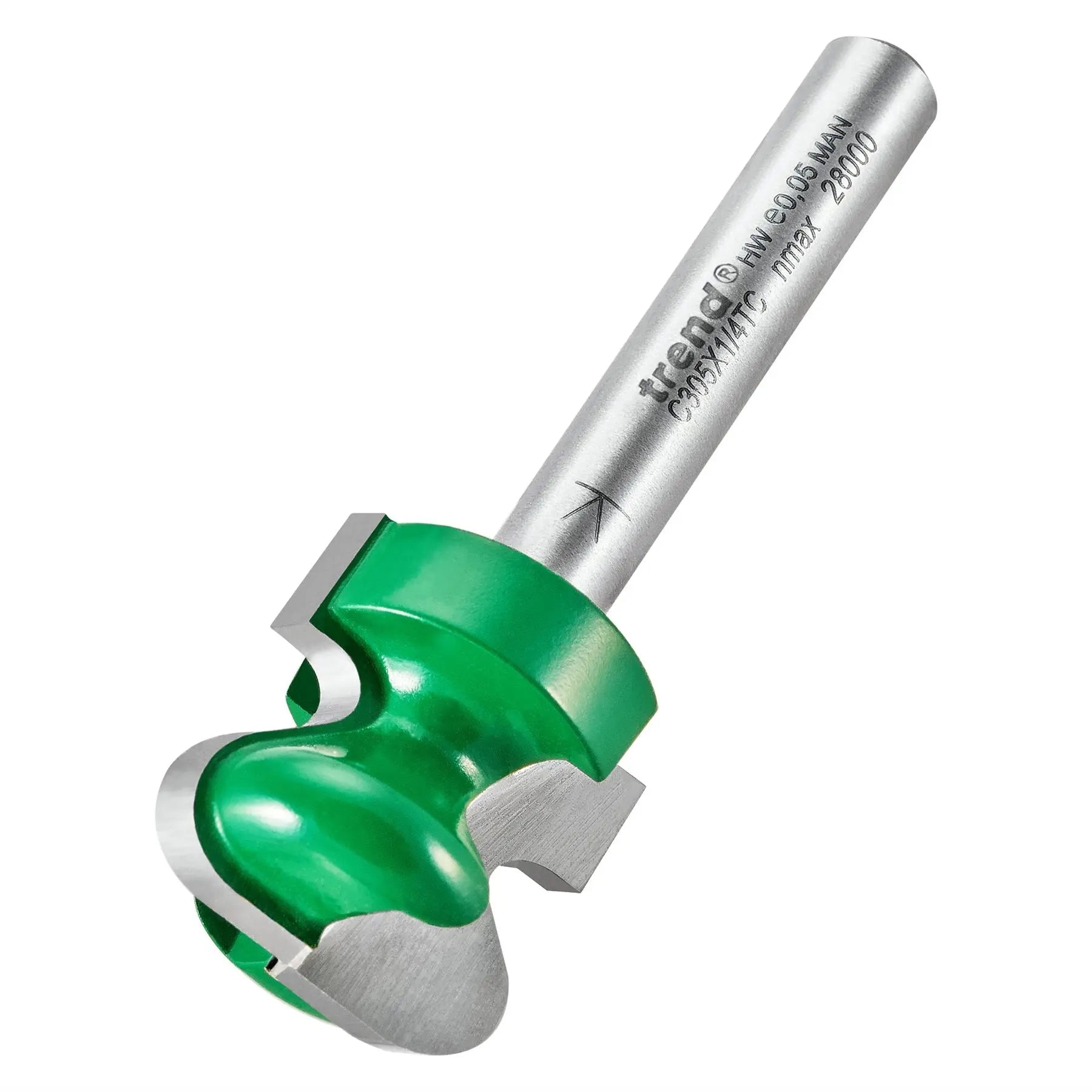 Trend Drawer Pull Cutter C305X1/4TC  White Rose Tools