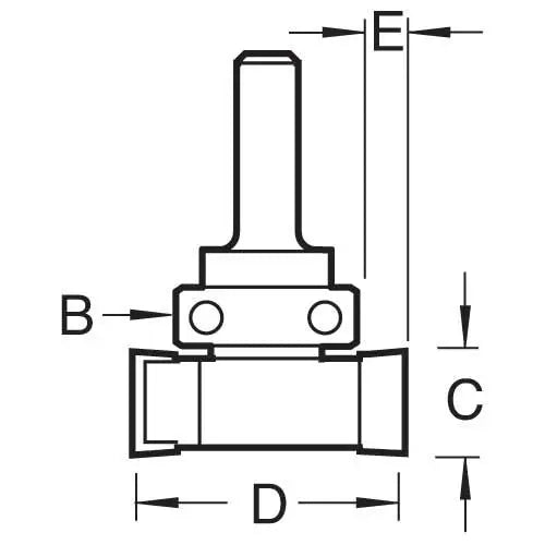 Trend Intumescent Cutter 10mm X 24mm  C209X1/4TC 