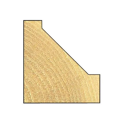 Trend Mortar Groove/Large Chamfer Cutter 45 Degrees 10/1X1/2TC  White Rose Tools