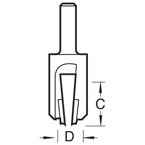 Trend Plug Maker 16mm Diameter 24/12X1/4TC  White Rose Tools