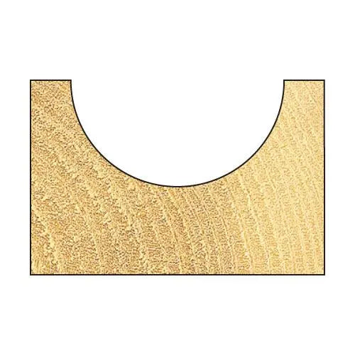 Trend Radius 12.7mm Radius X 25.4mm Diameter  C058X1/2TC  White Rose Tools