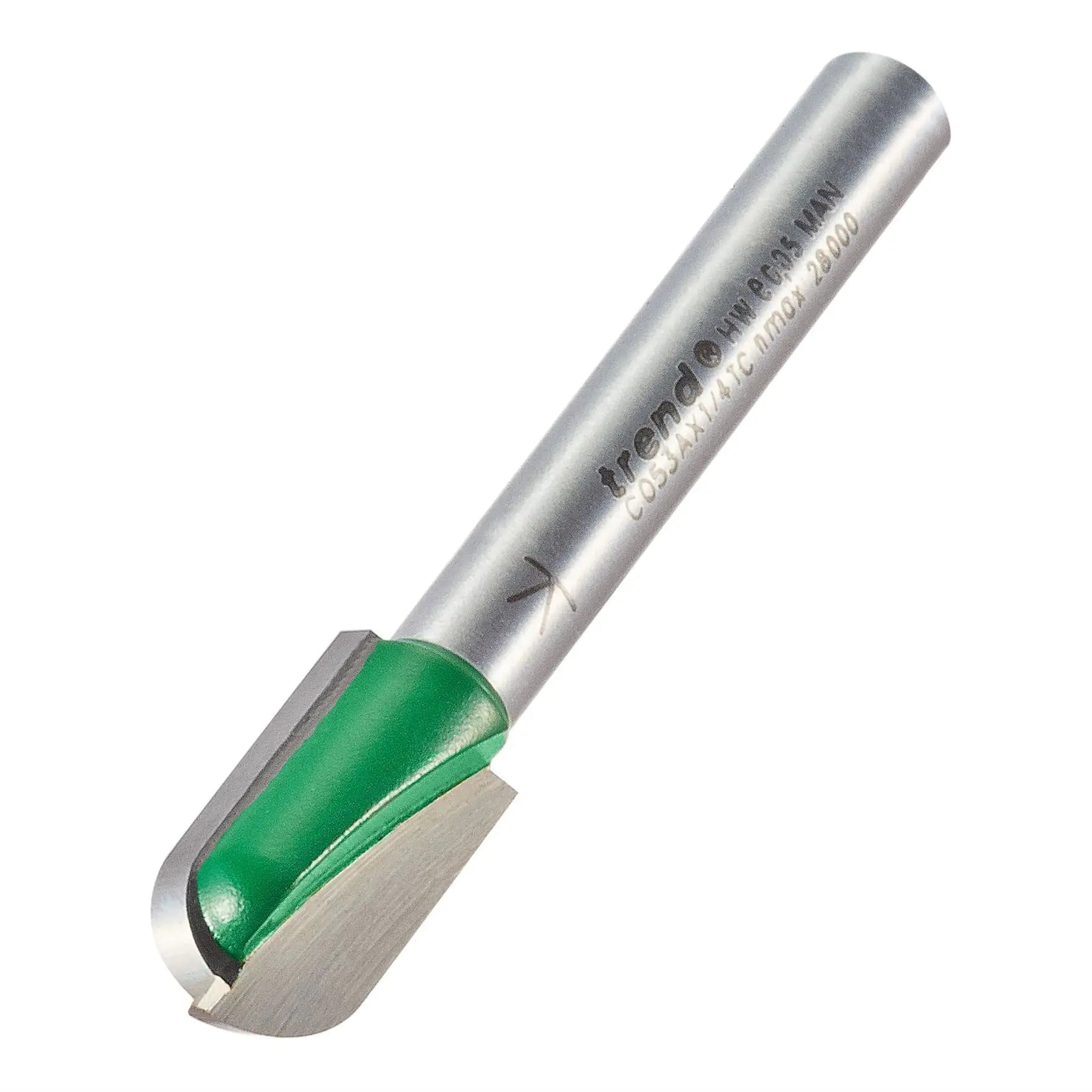 Trend Radius 5.0mm Radius X 18mm Cut C053AX1/4TC  White Rose Tools