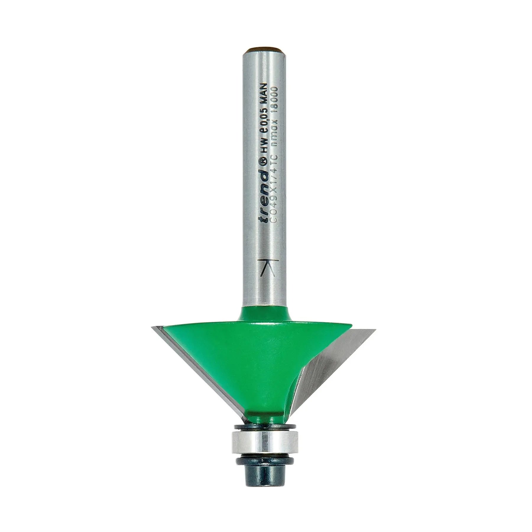 Trend Self Guided Chamfer Angle=45 Degrees X 12.7mm Cut C049X1/4TC 