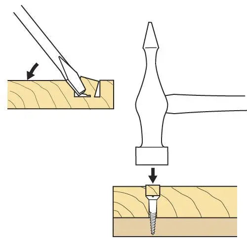 Trend Snappy 1/2 Inch Diameter Plug Cutter  SNAP/PC/12 