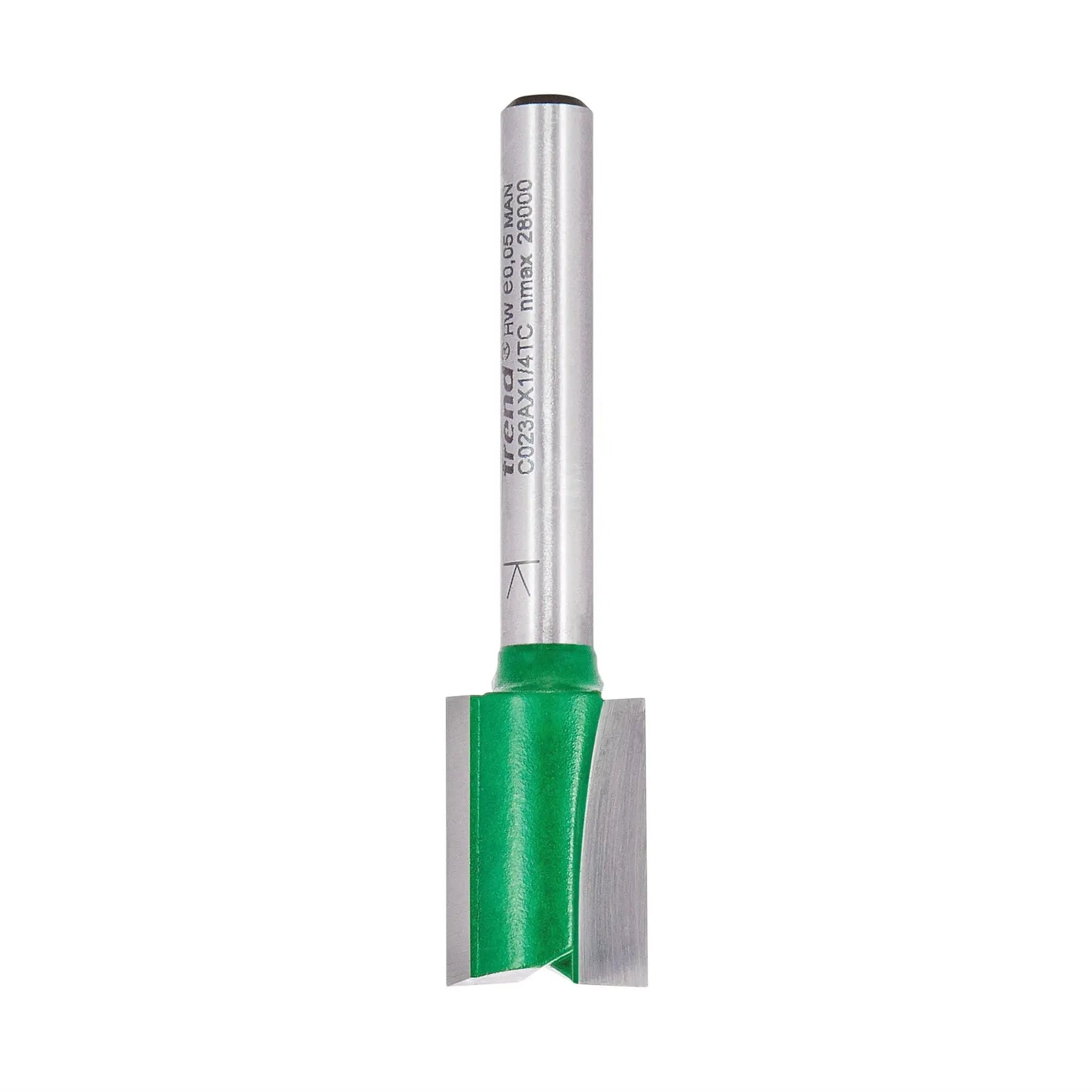 Trend Two Flute Cutter 14mm Diameter C023AX1/4TC  White Rose Tools