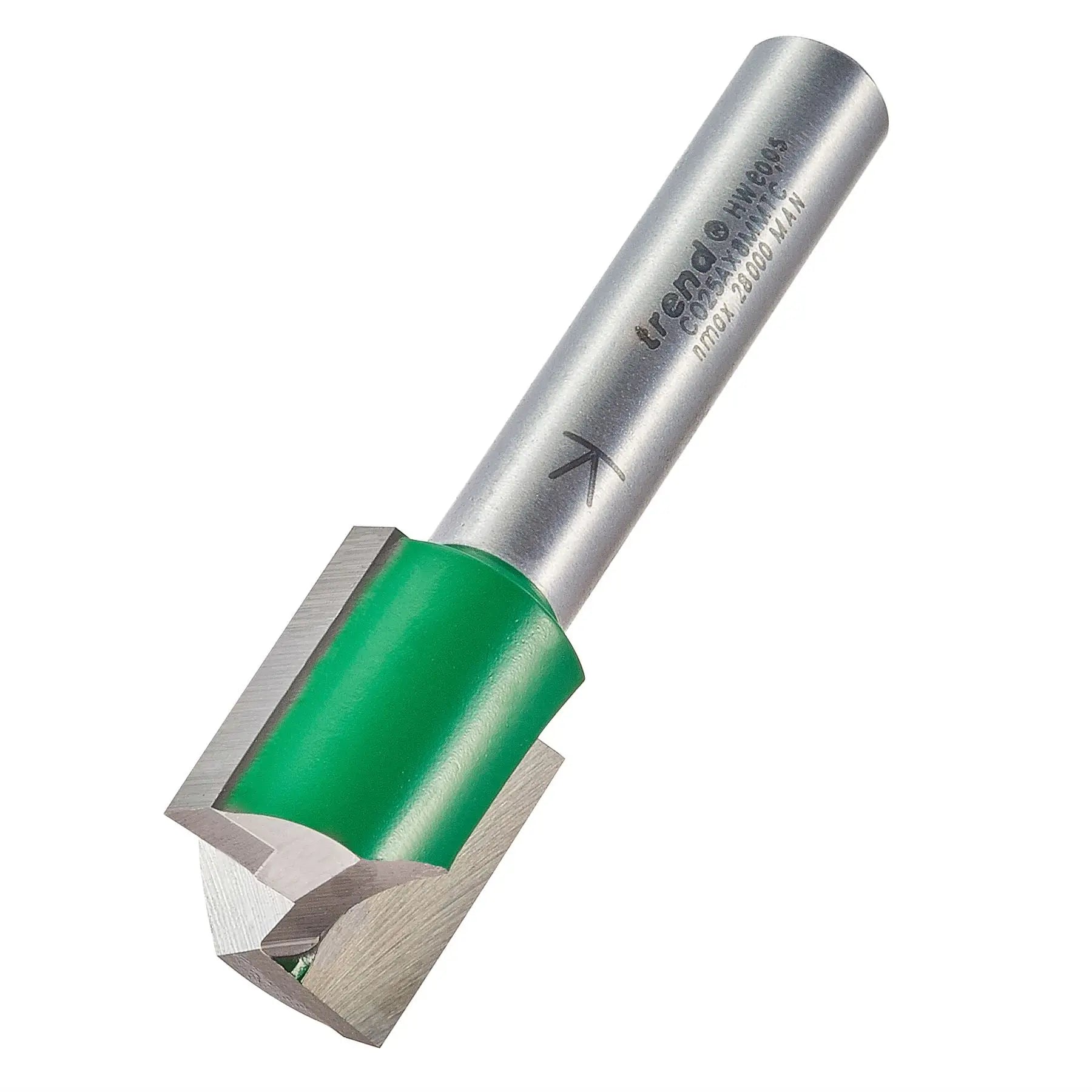 Trend Two Flute Cutter 16mm Diameter C025AX8MMTC  White Rose Tools