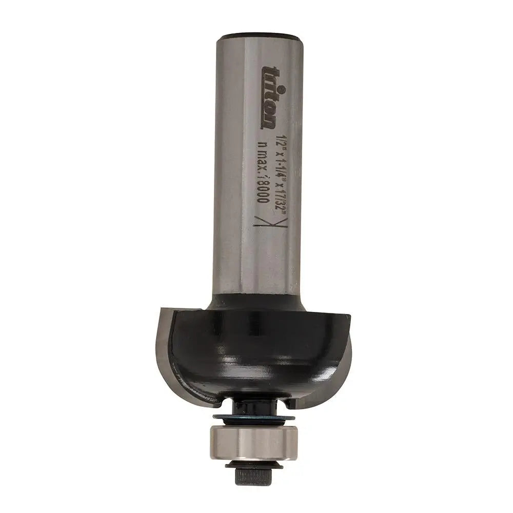 Triton 1/2" Cove Cutter Router Bit 1 1/4" x 17/32" x 1/2" x 3/8  White Rose Tools
