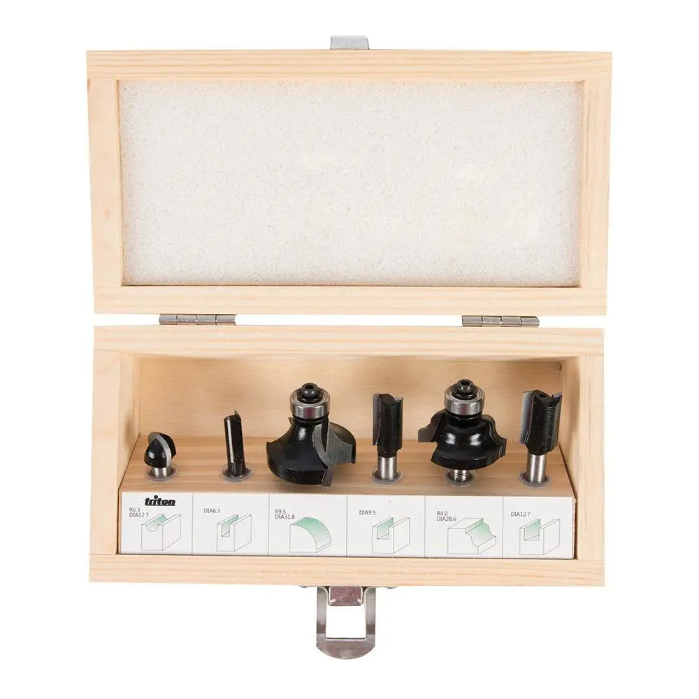 Triton 1/2" Router Kit 6pce 414040  White Rose Tools