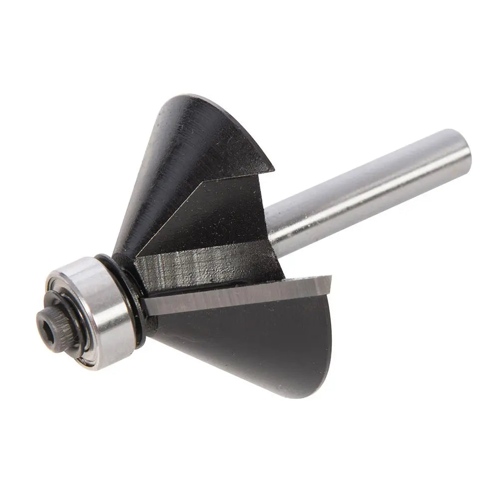 Triton 1/4" Chamfer Cutter Router Bit 1 5/8" x 13/16" x 1/2" x 45° 