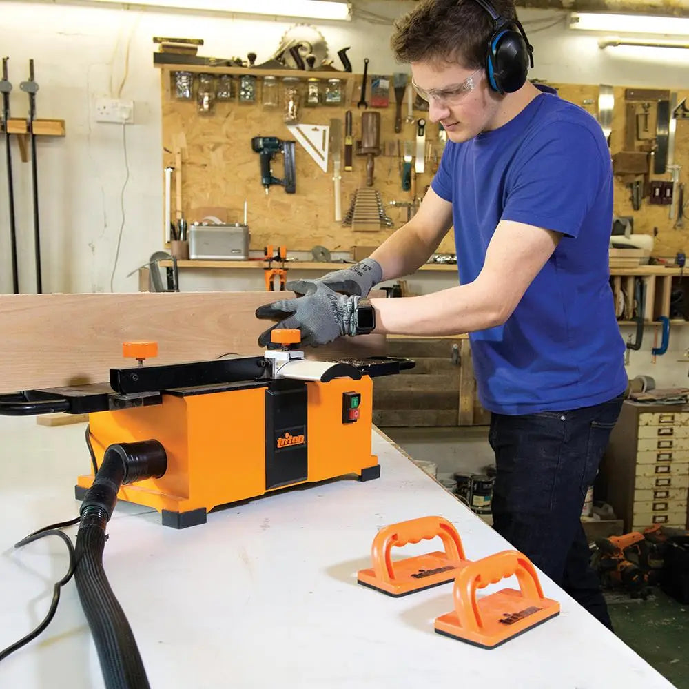 Triton 1100W Surface Planer 152mm TSPL152 350767  White Rose Tools