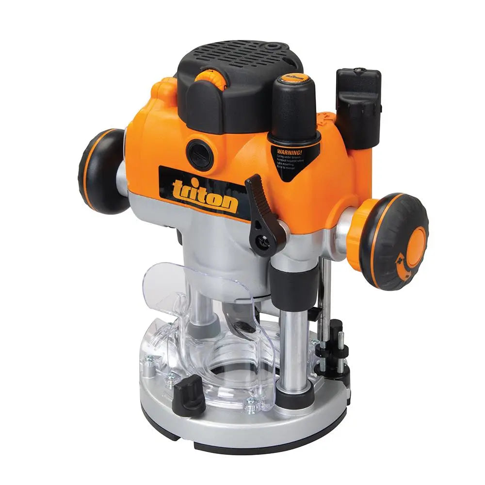 Triton 1400W Dual Mode Precision Plunge Router MOF001 330085 - White