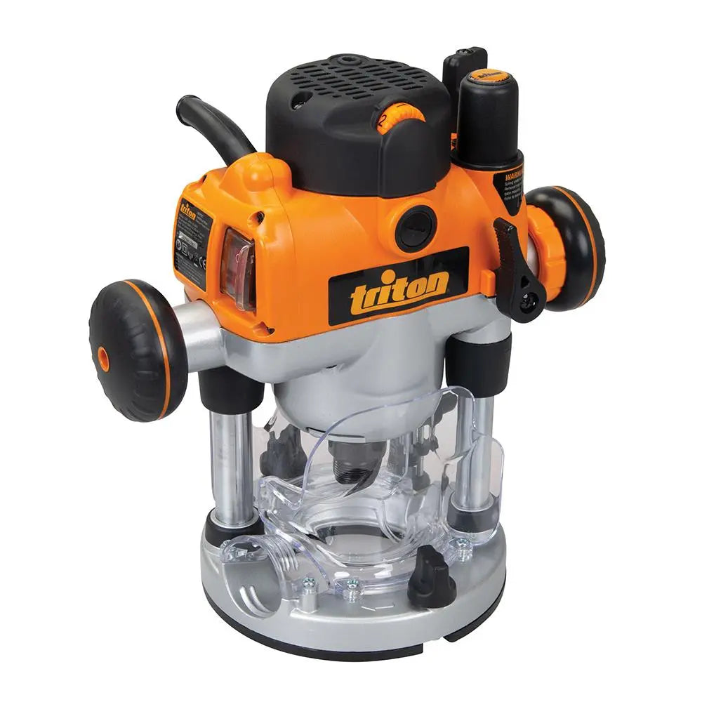 Triton 1400W Dual Mode Precision Plunge Router MOF001 330085  White Rose Tools