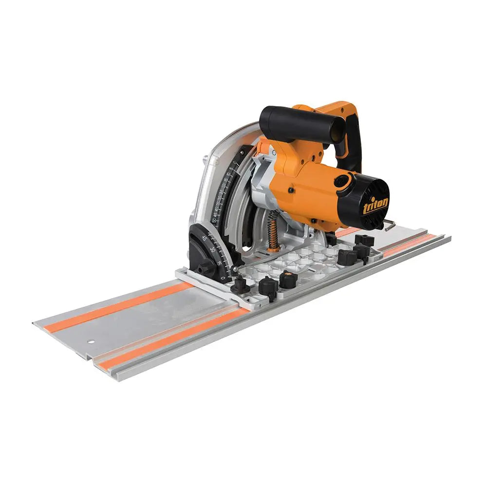 Triton 1400W Track Saw Kit 185mm 4pce TTS185KIT 534156  White Rose Tools