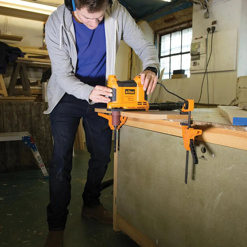 Triton 650W Portable Oscillating Spindle Sander TSPSP650 949538  White Rose Tools